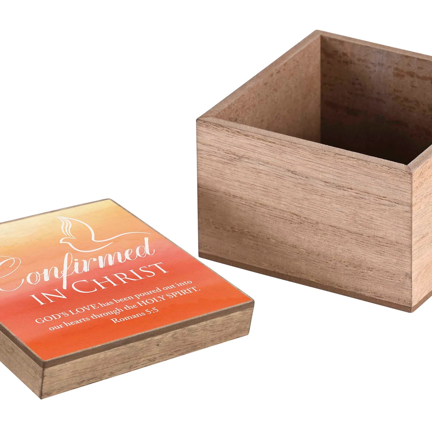 Keepsake Box Confirmed In Christ Rom.5:5