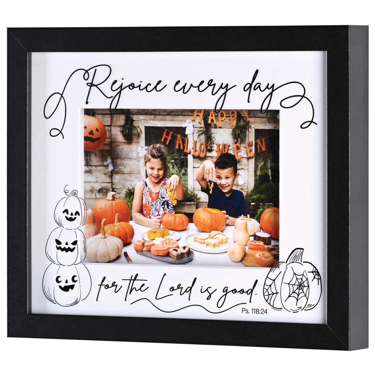 Photo Frame Rejoice Ps.118:24 10x8