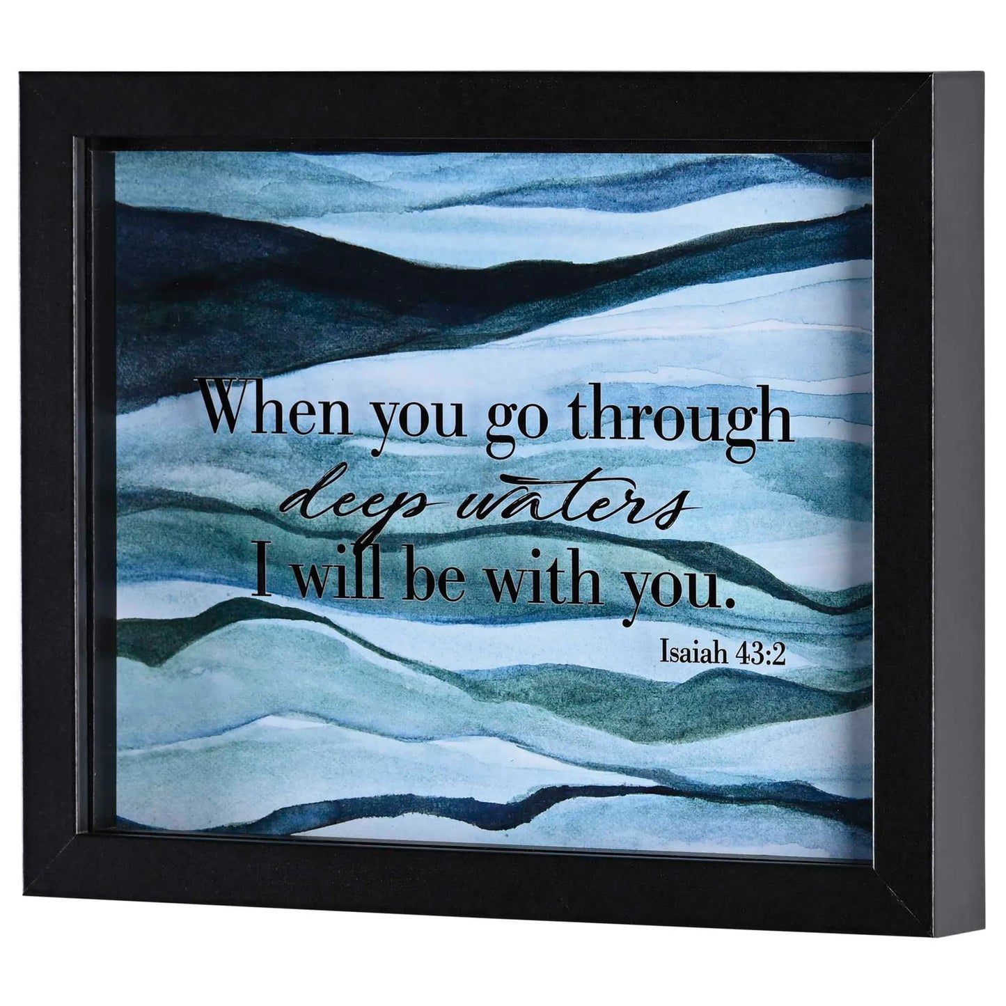 Framed Art Deep Waters Is.43:2 10x8