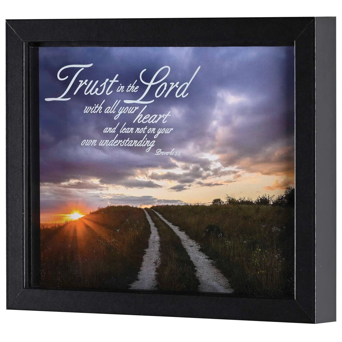 Framed Art Trust In The Lord 10x8