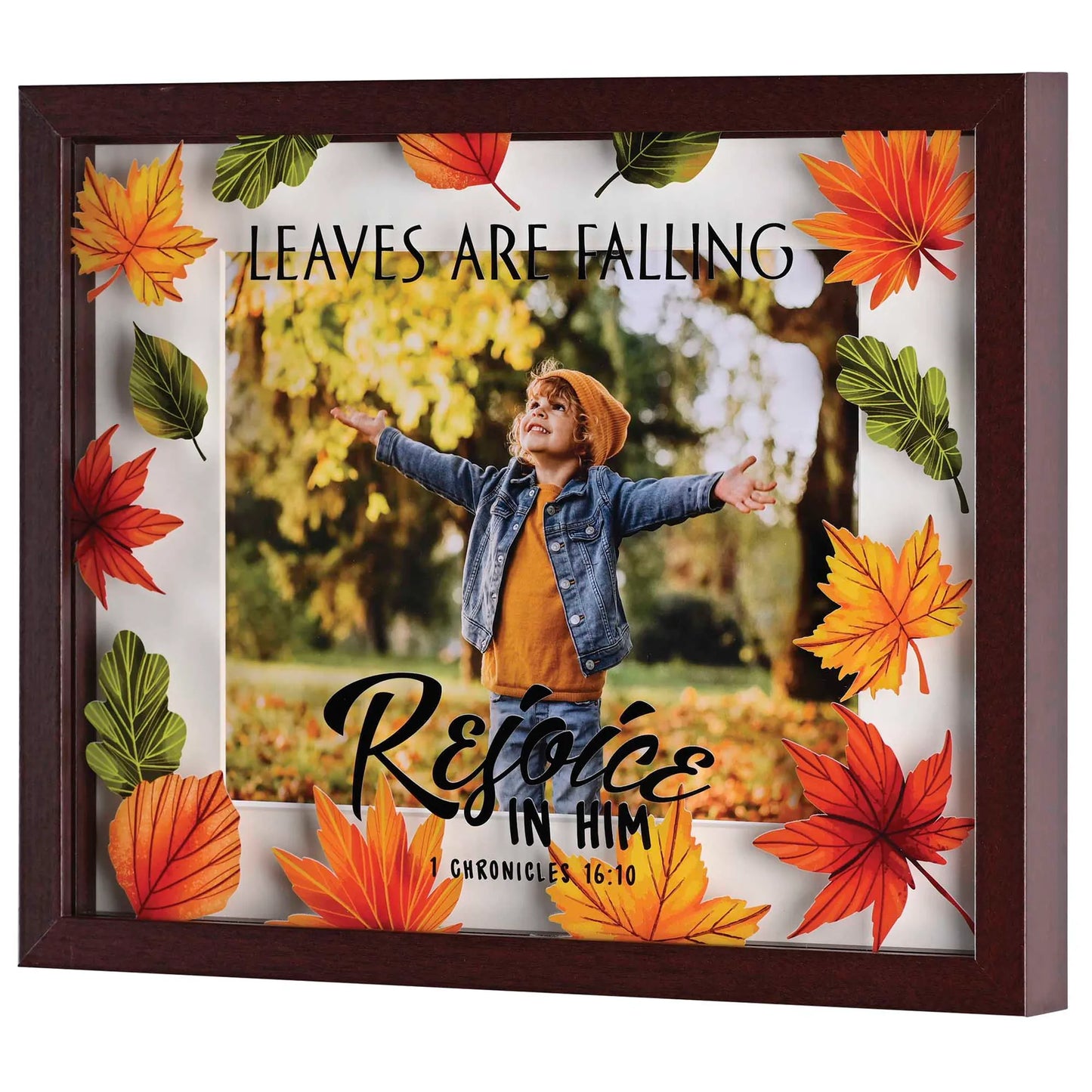 Wall Photo Frame Leaves Are Falling