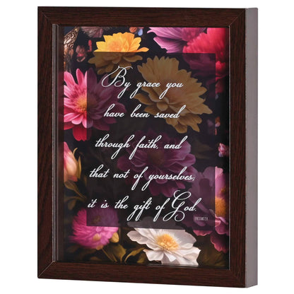 Framed Wall Art By Grace 8x10 Eph. 2:8