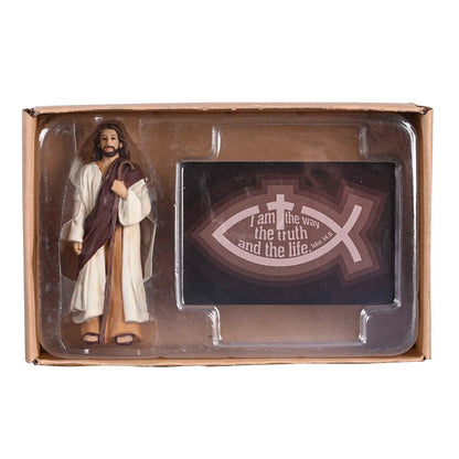 Jesus Figurine Card I Am The Way