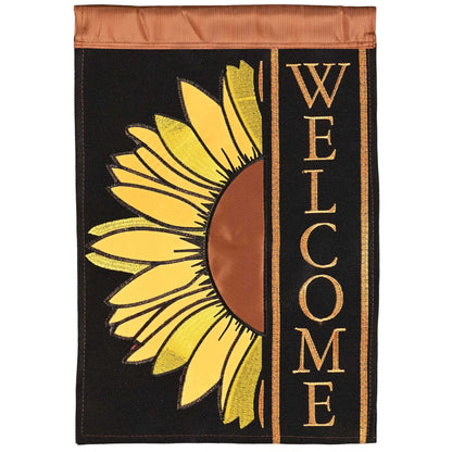 Flag Sunflower Welcome 29x42