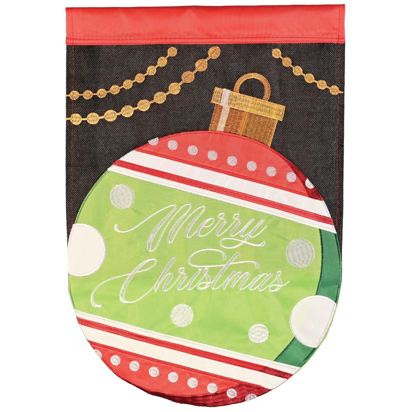 Flag Merry Christmas Ornament 29x42