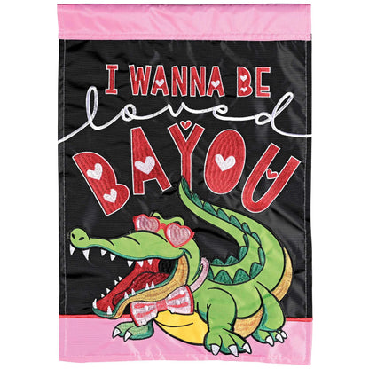 Flag Alligator I Wanna Be Loved 29x42