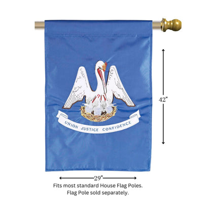 Flag Louisiana State Polyester 29x42