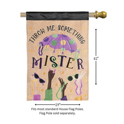 Flag Throw Me Something Mister 29x42