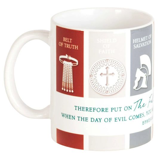 Mug Ceramic Full Armor Of God