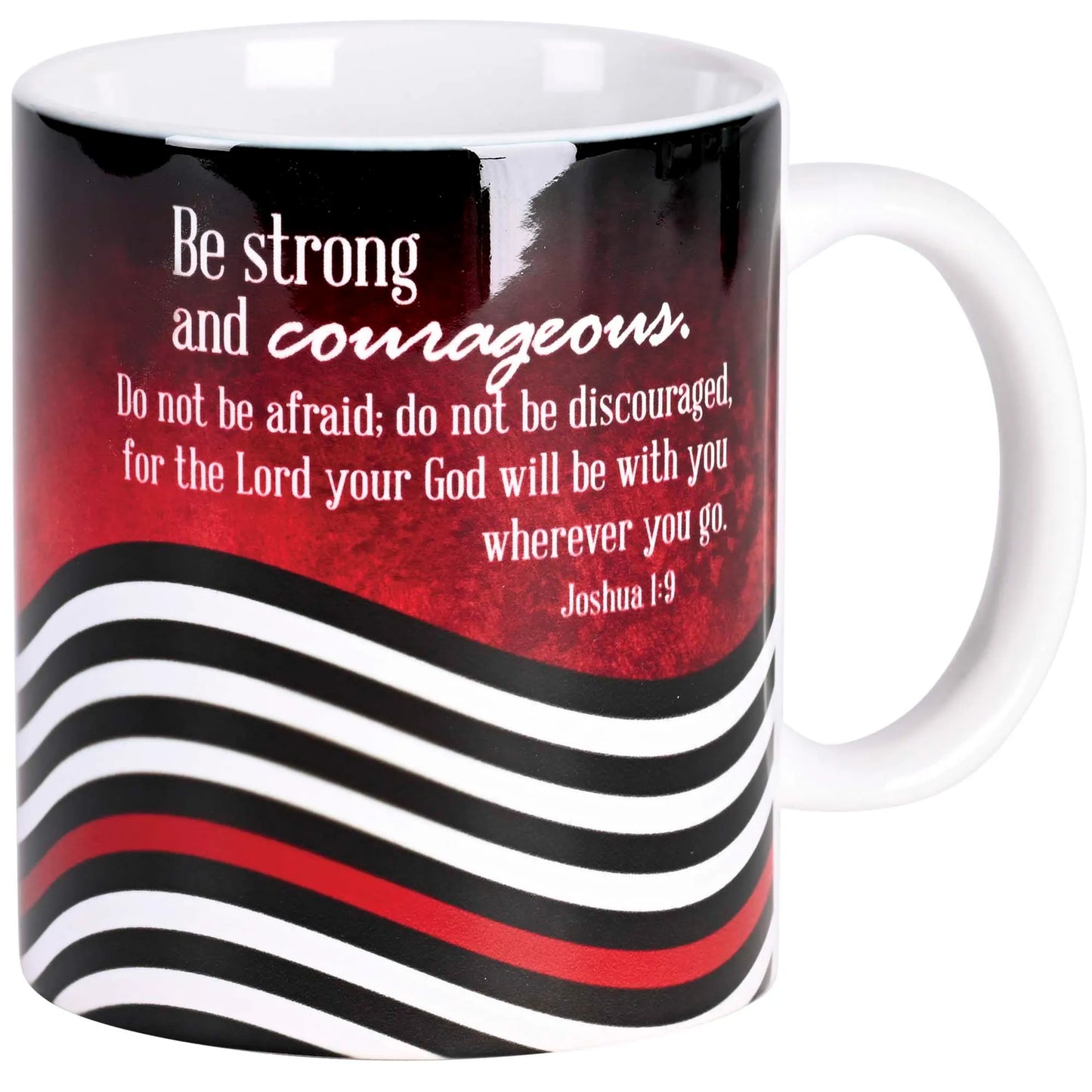 Mug Ceramic Firefighter Be Strong