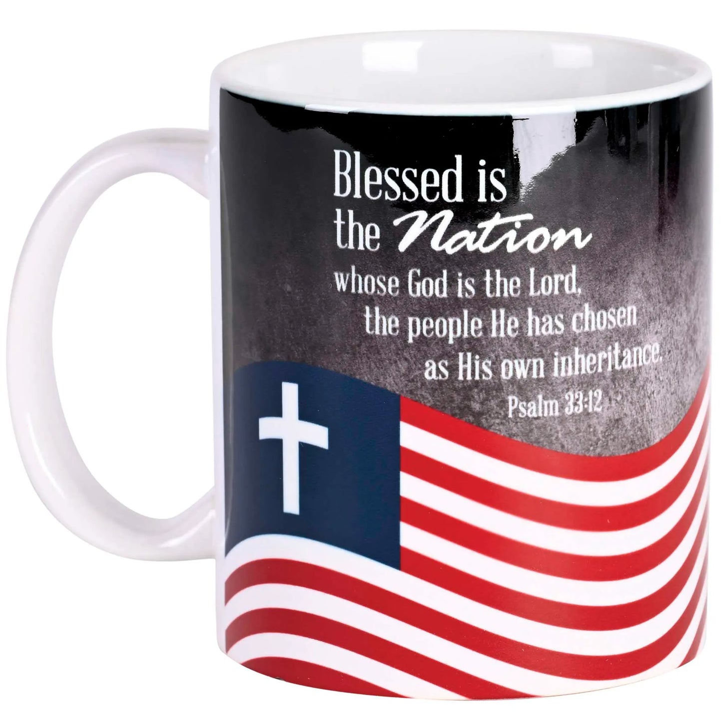 Mug Ceramic Flag Blessed Be The