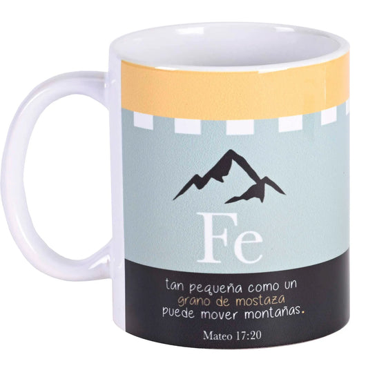 Mug Ceramic Fe Grano De Mostaza