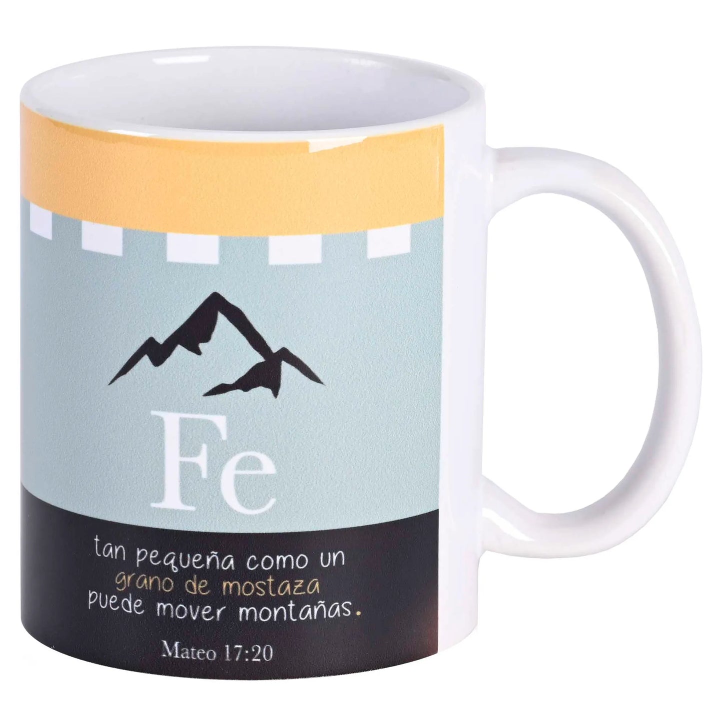 Mug Ceramic Fe Grano De Mostaza