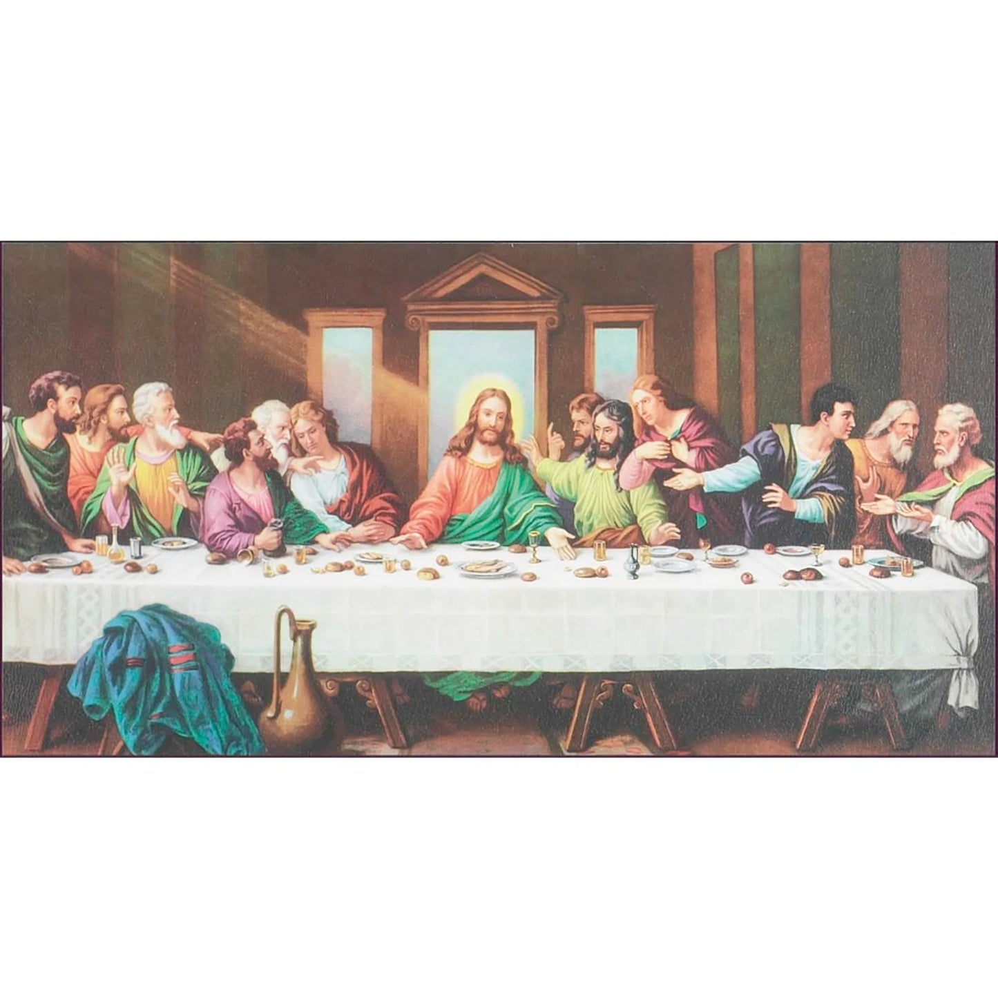 Wall Plaque The Last Supper 20x10