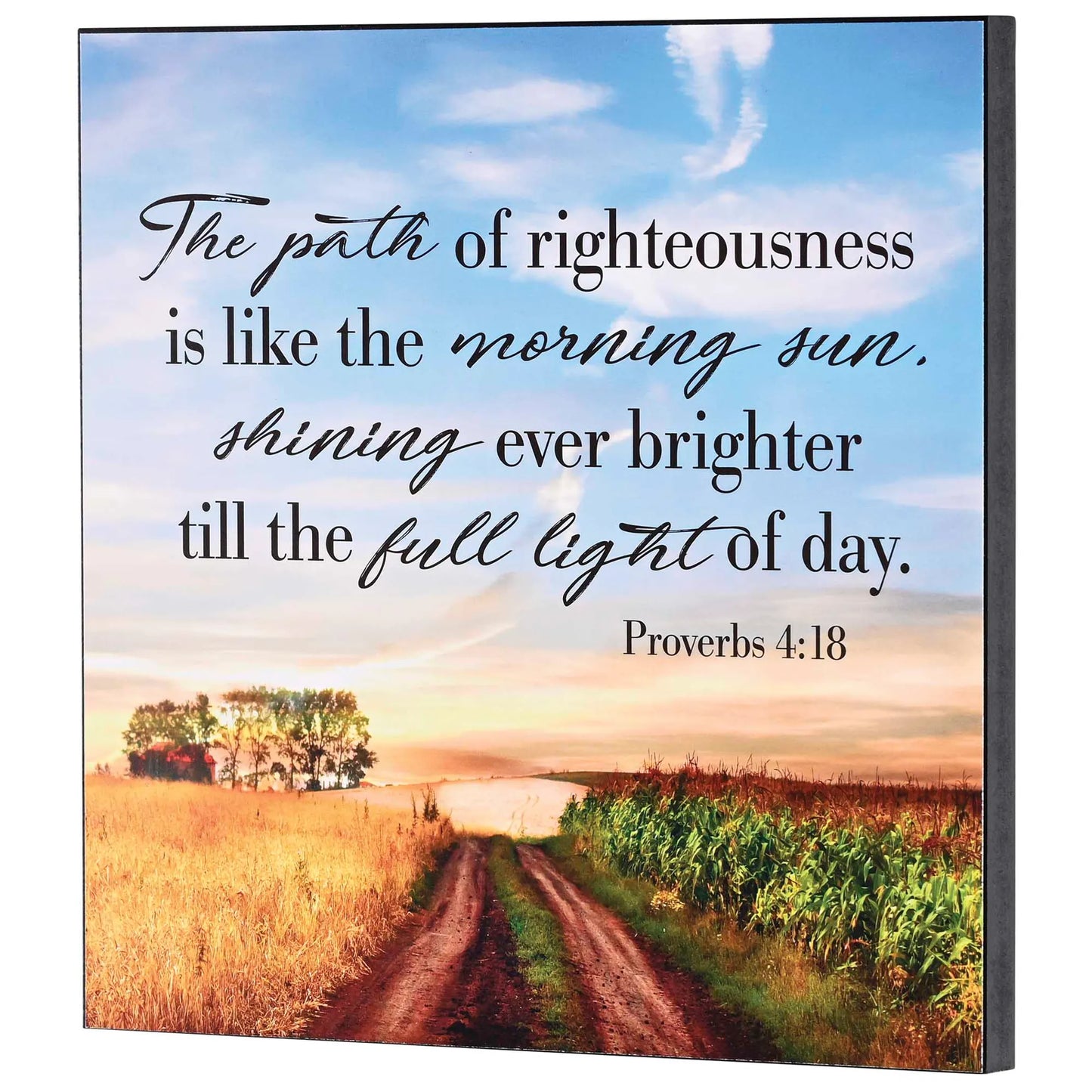 Wall Plaque The Path Of Righteousness