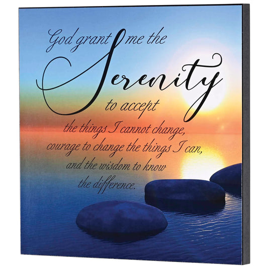 Wall Plaque Serenity Prayer