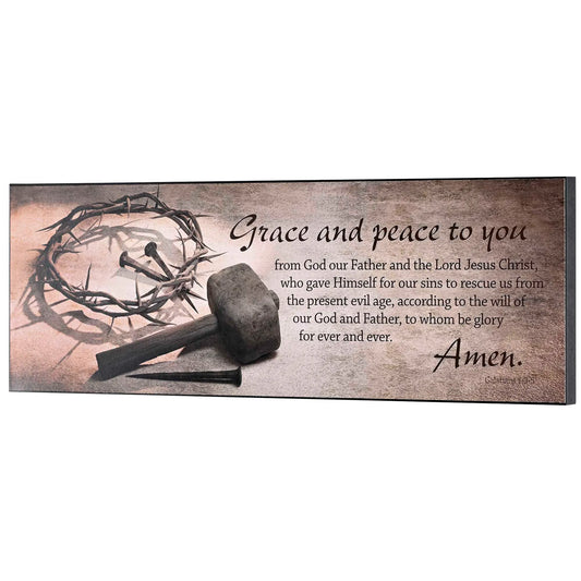 Wall Plaque Grace And Peace To You