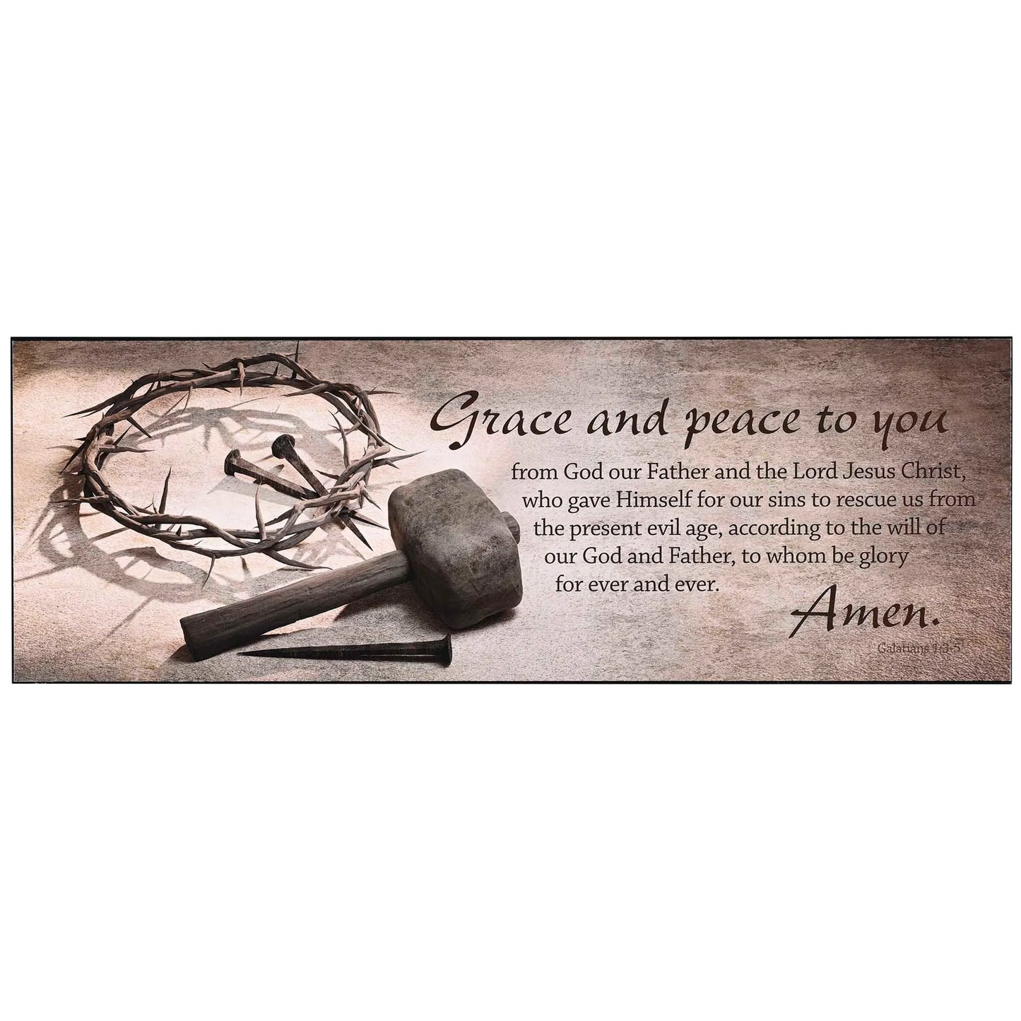 Wall Plaque Grace And Peace To You