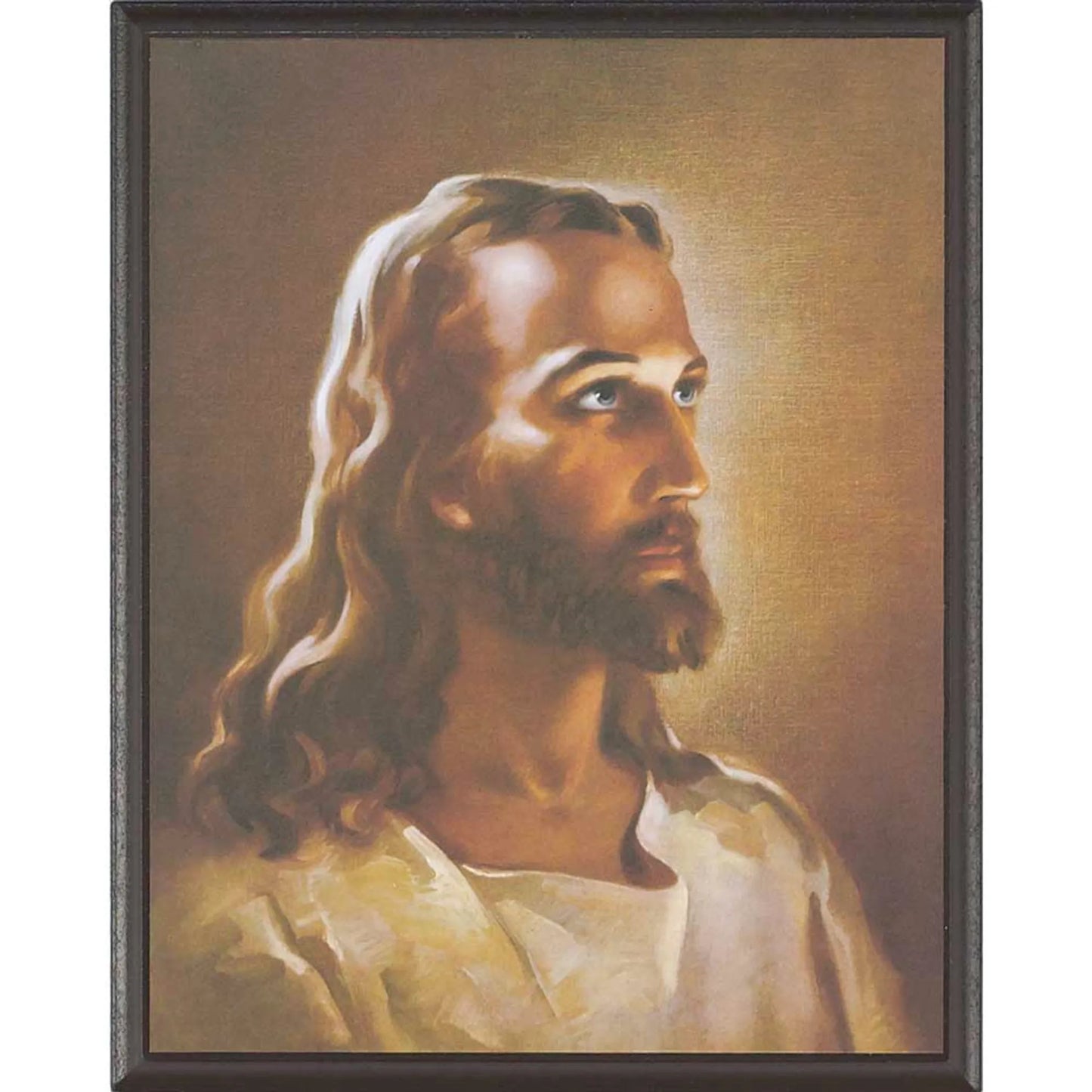 PLQ WALL HEAD OF CHRIST MDF 8X10