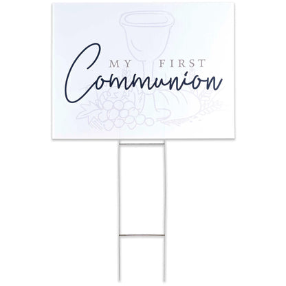 Yard Sign My First Communion