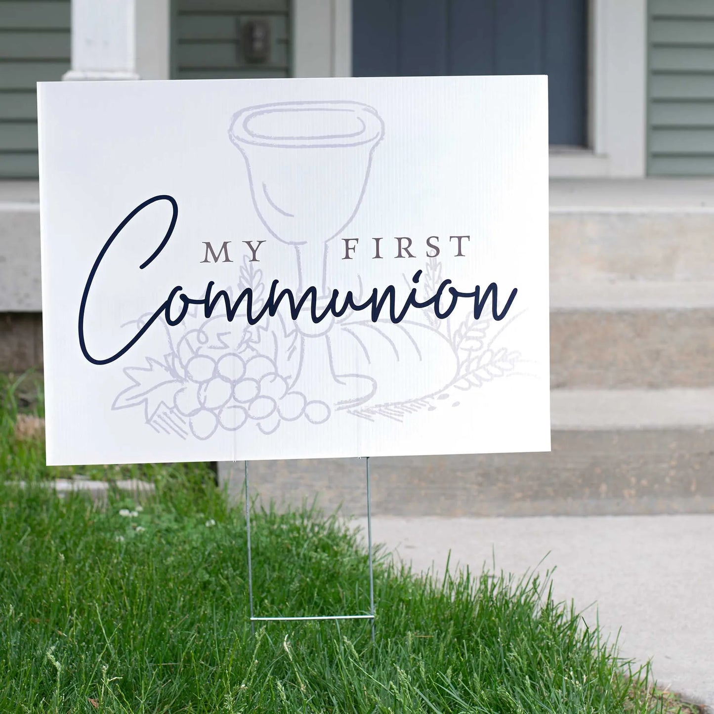 Yard Sign My First Communion