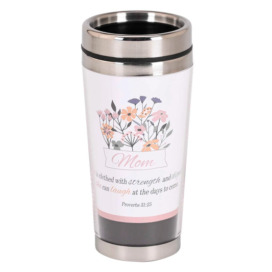 Travel Mug Mom She Is Clothed 16 oz