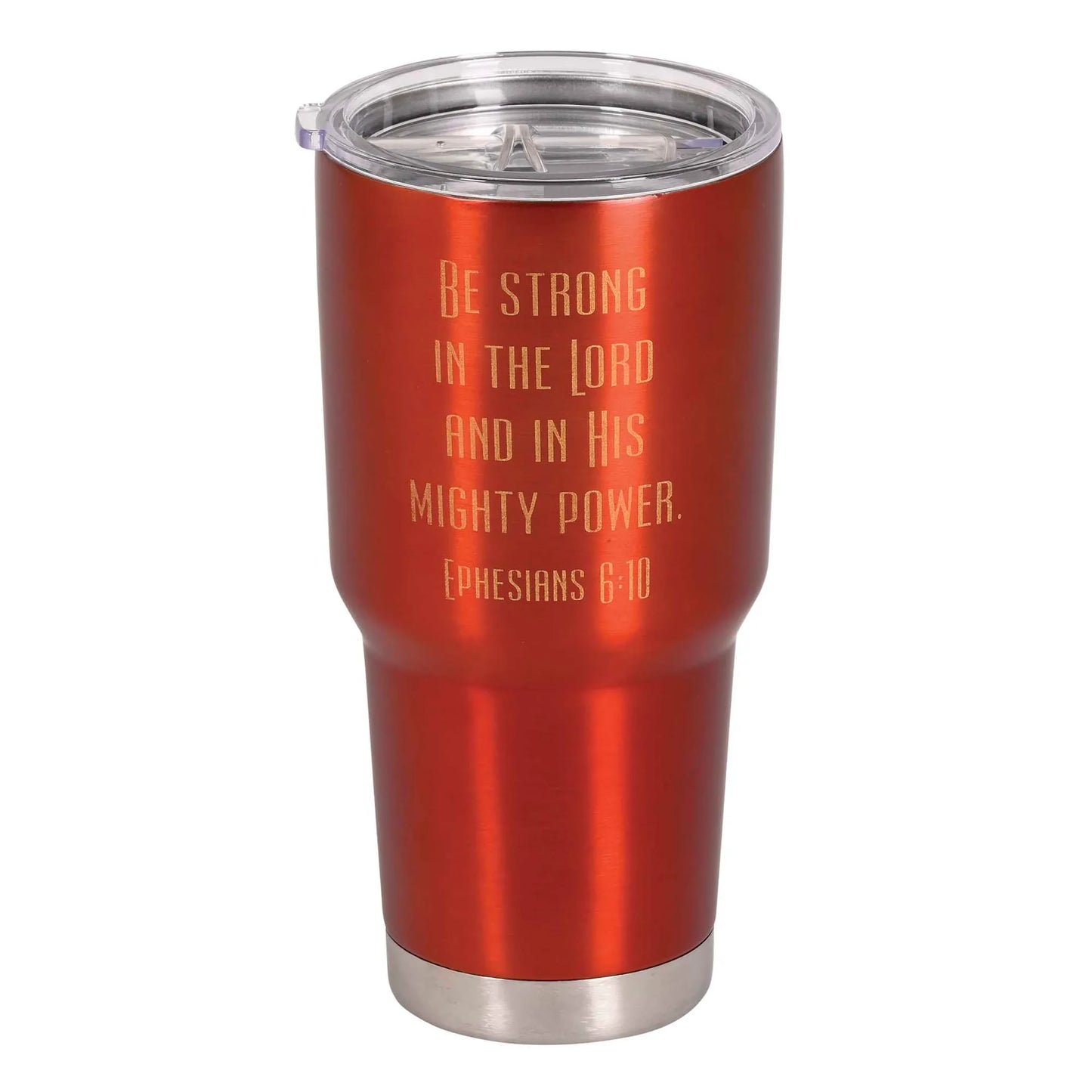 Tumbler Man Of God 30 oz Red