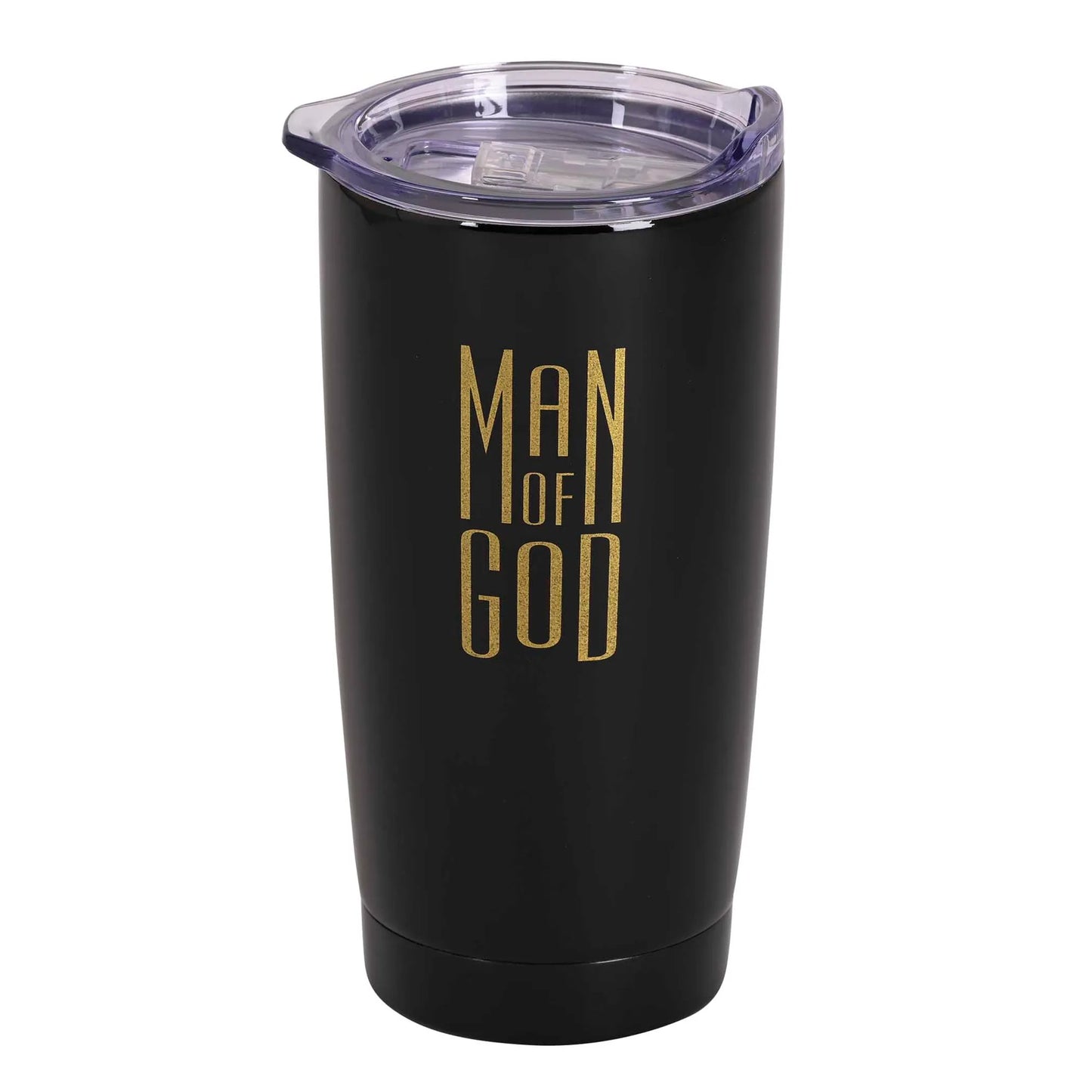 Tumbler Man Of God 20 oz Black