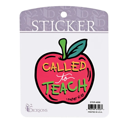 Sticker Called To Teach 1 Peter 4:10