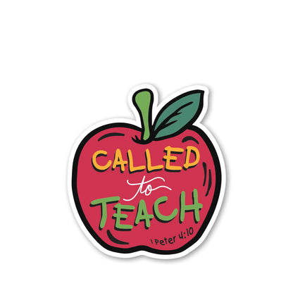 Sticker Called To Teach 1 Peter 4:10