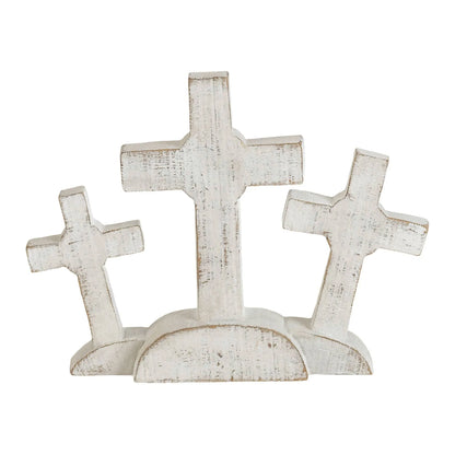 3 Crosses Tabletop Cross