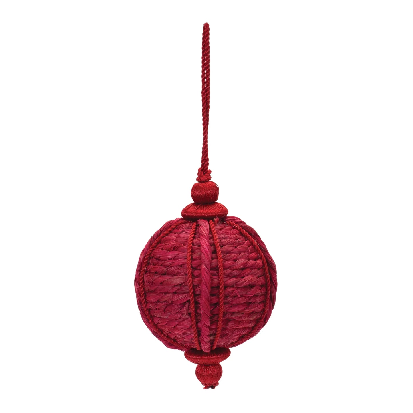 Jute Onion Ornament  - Materials: Hemp | Décor  style: Rustic