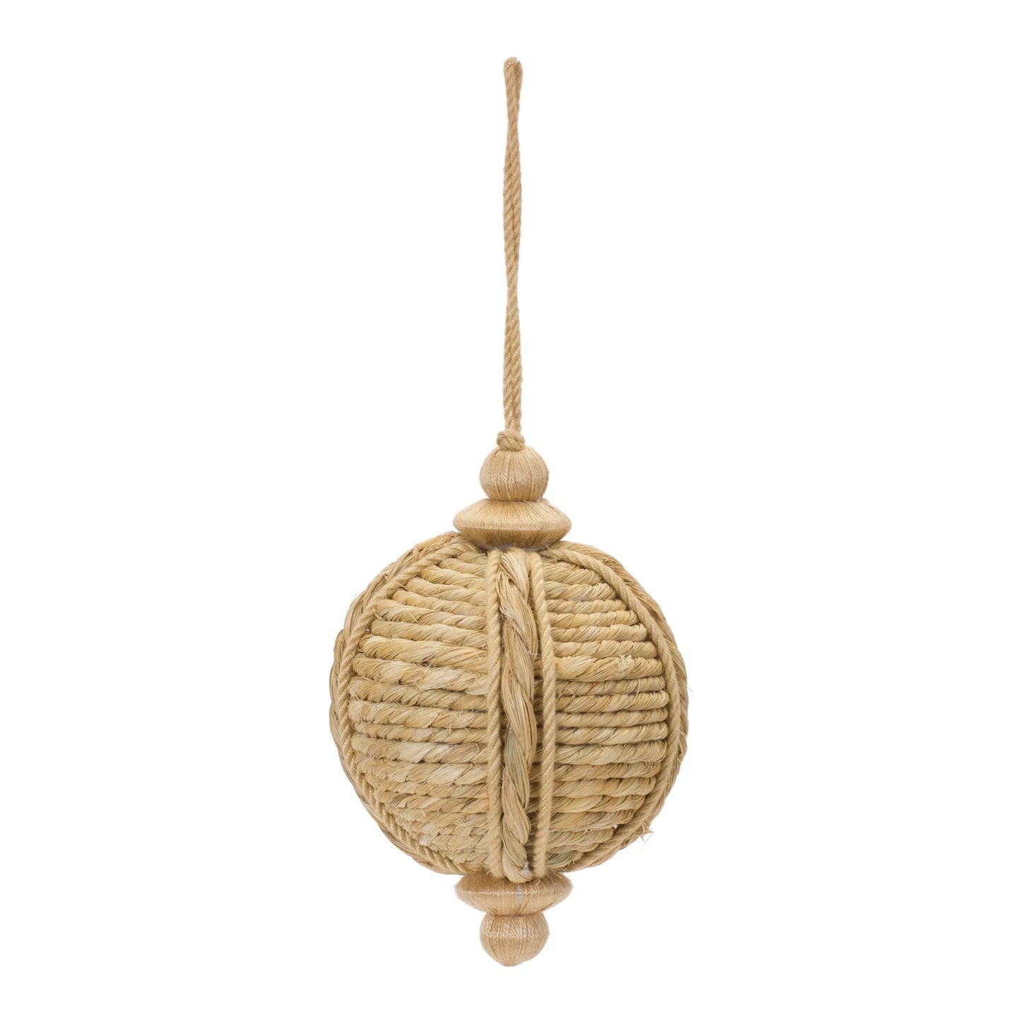 Jute Onion Ornament  - Materials: Hemp | Décor  style: Rustic