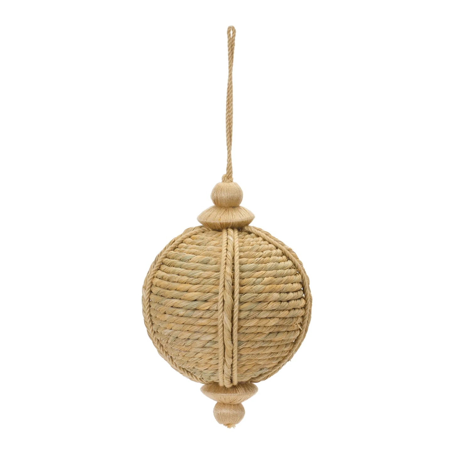 Jute Onion Ornament  - Materials: Hemp | Décor  style: Rustic