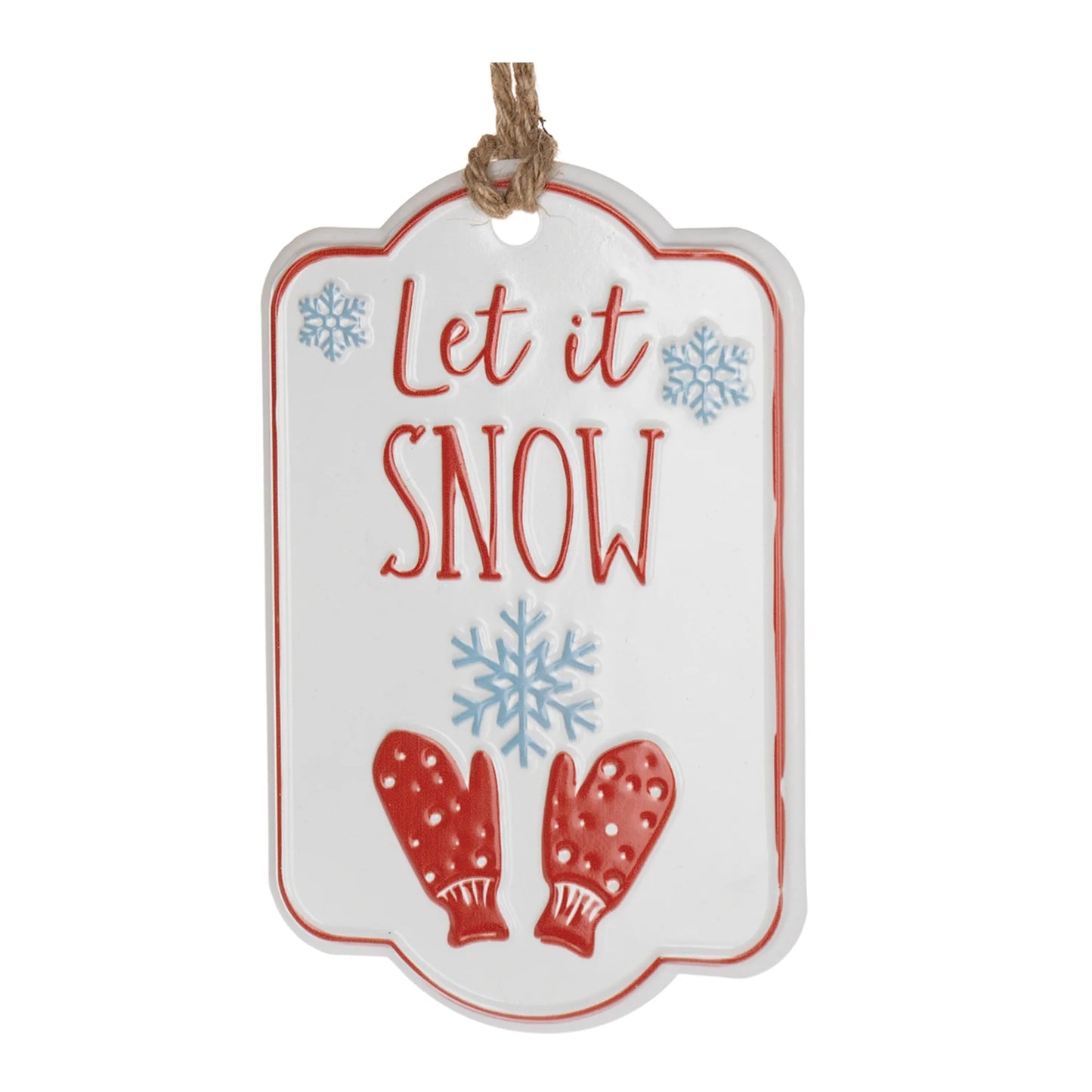 Holiday Sentiment Tag Ornament