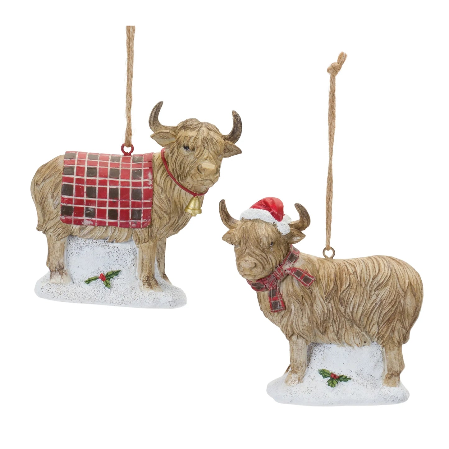 Highland Cow Ornament