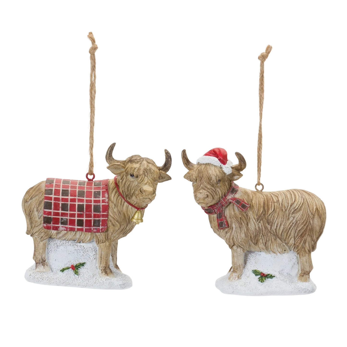 Highland Cow Ornament