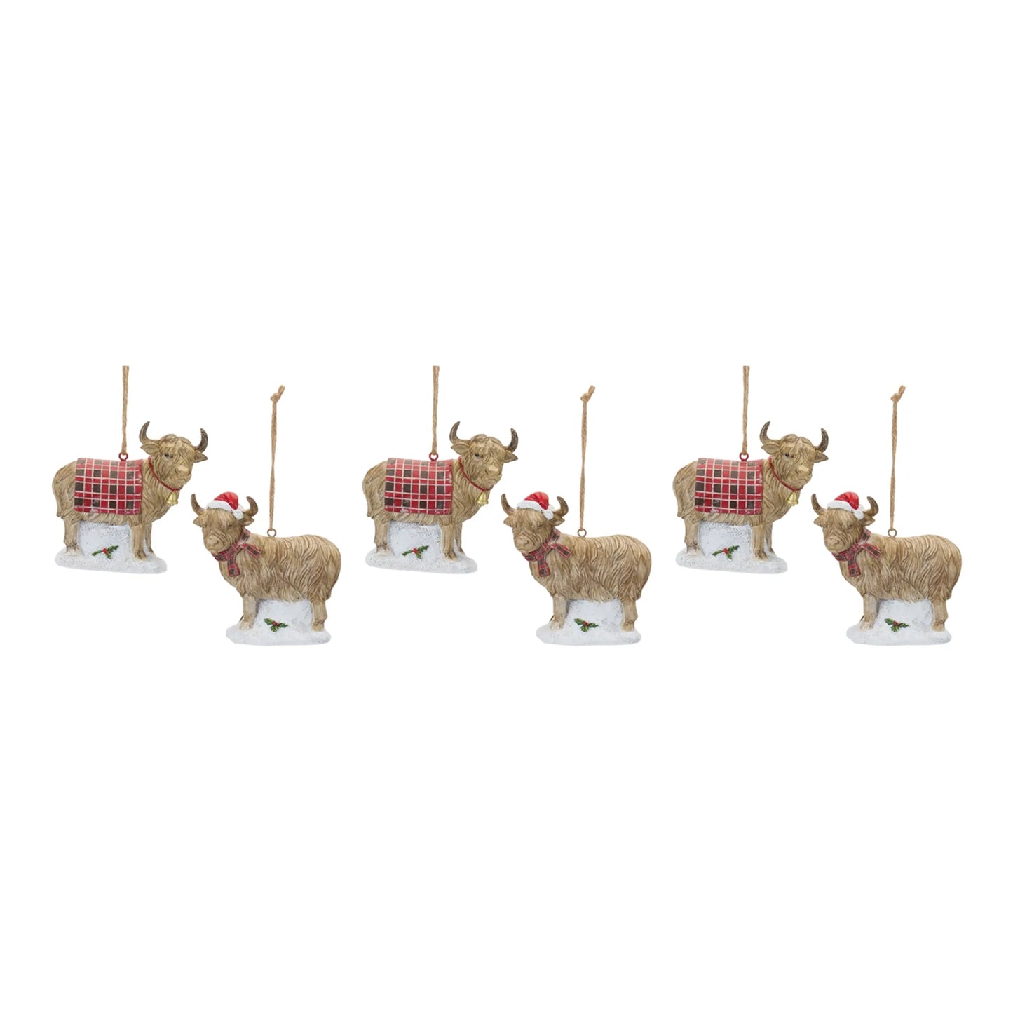 Highland Cow Ornament