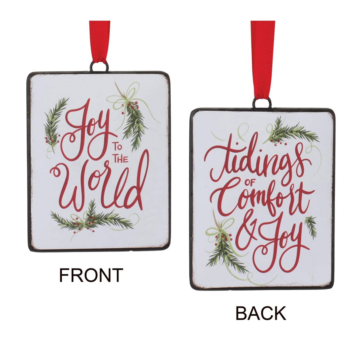 Holiday Sentiment Ornament