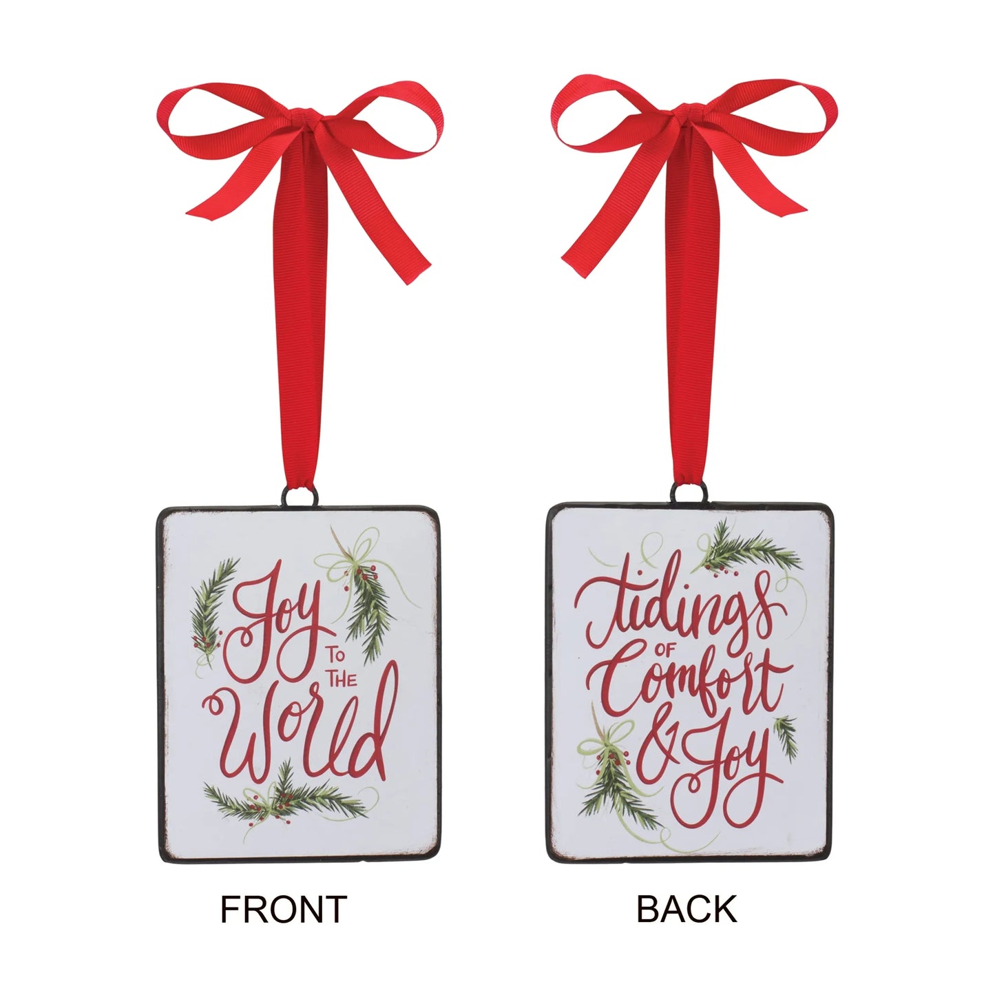 Holiday Sentiment Ornament