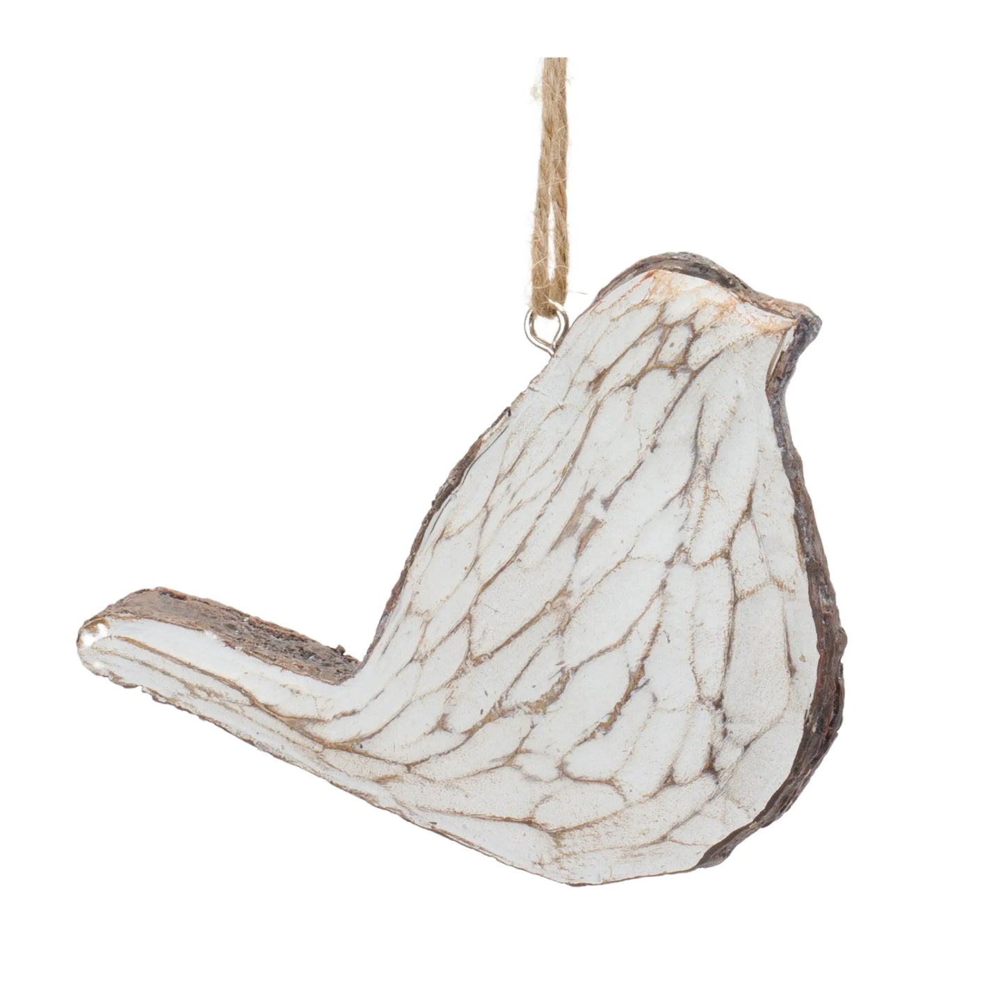 Carved Bird Ornament