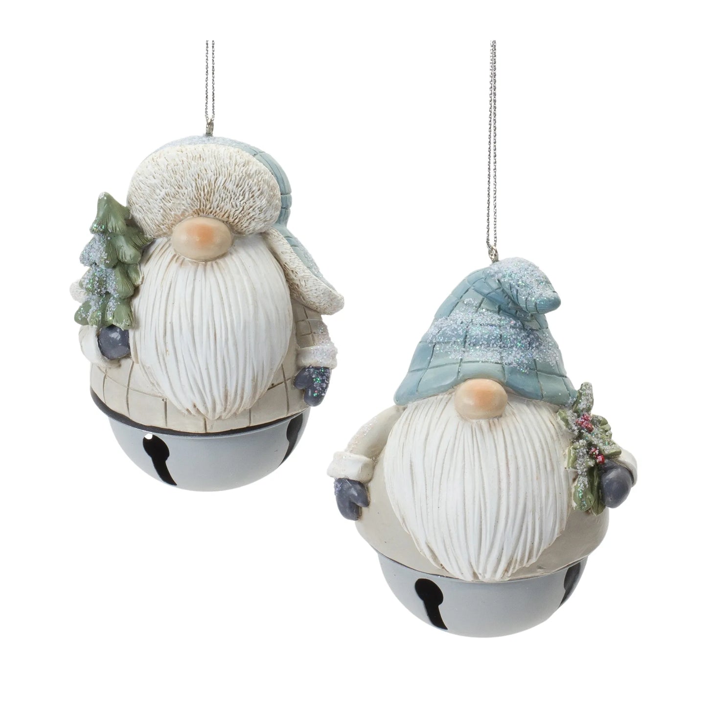 Gnome Sleigh Bell Ornament