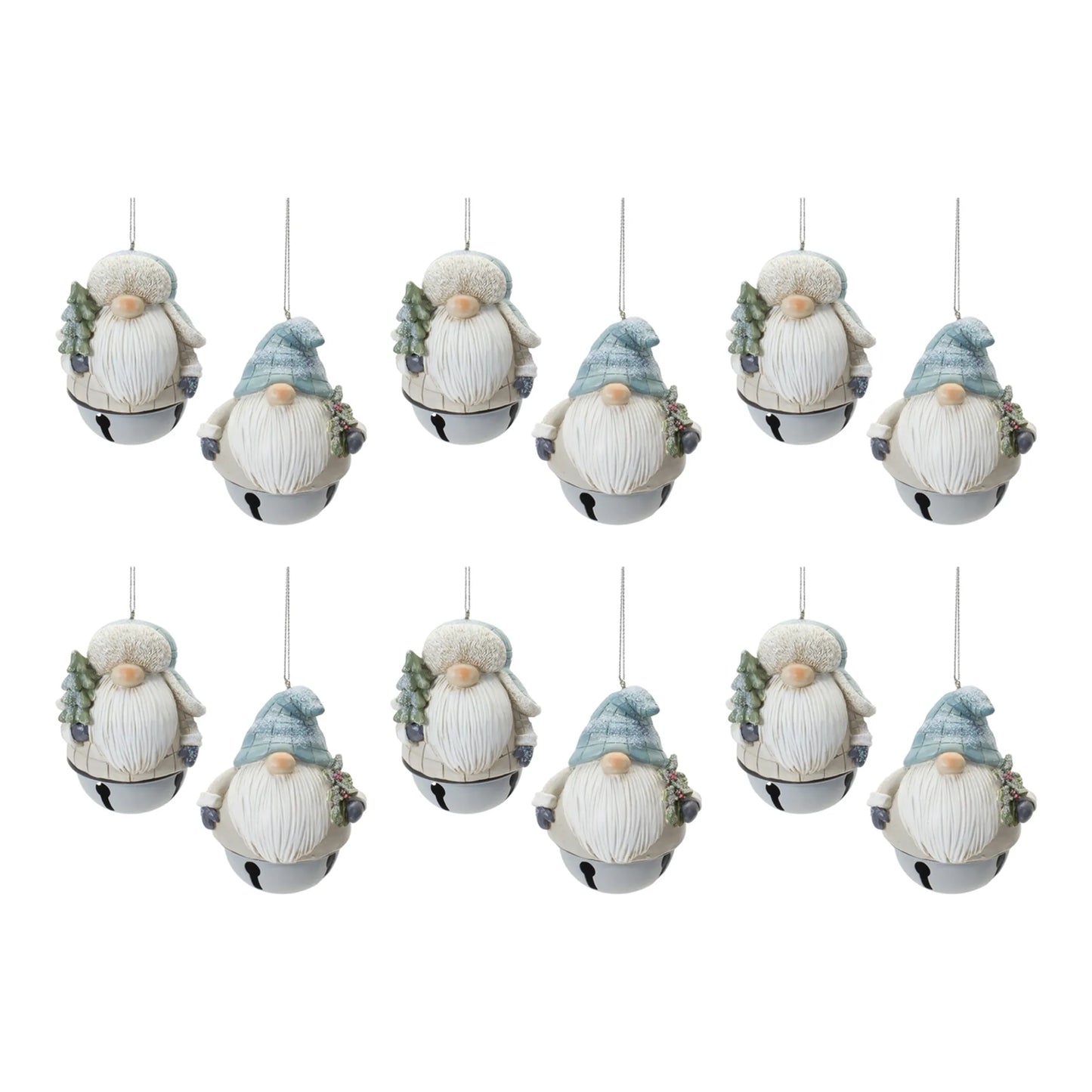 Gnome Sleigh Bell Ornament