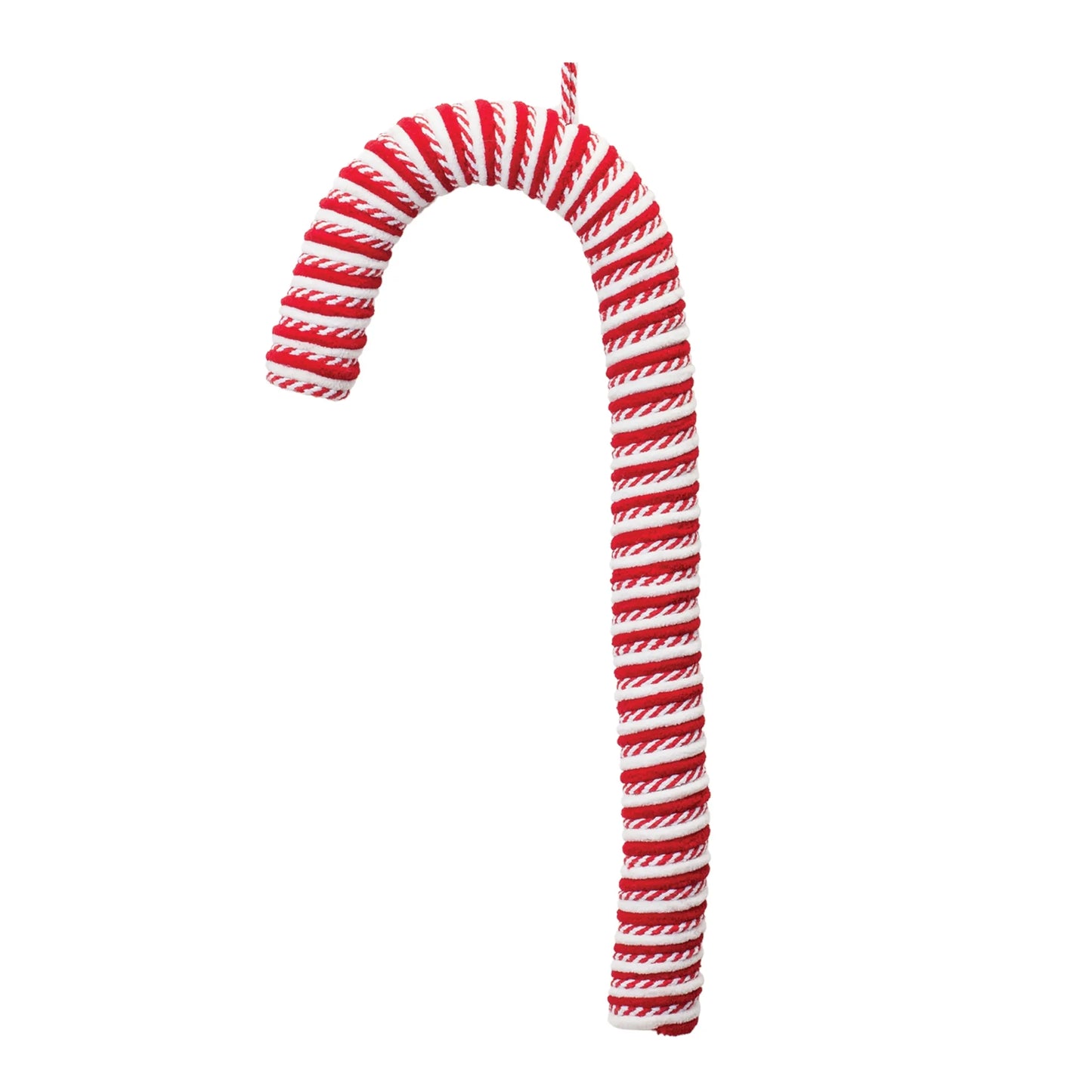 Fabric Candy Cane Ornament