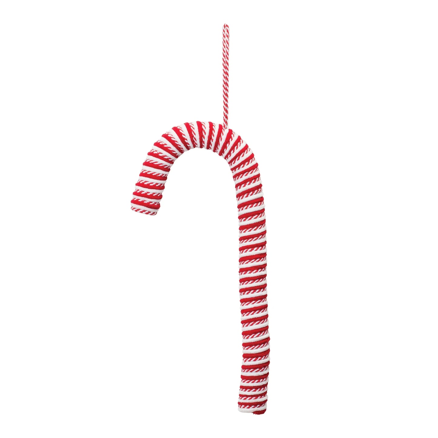 Fabric Candy Cane Ornament