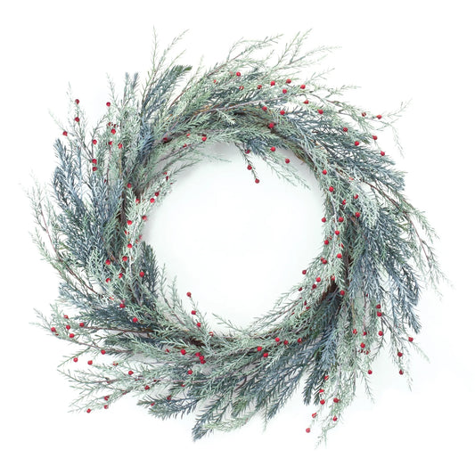 Mixed Pine Berry Wreath