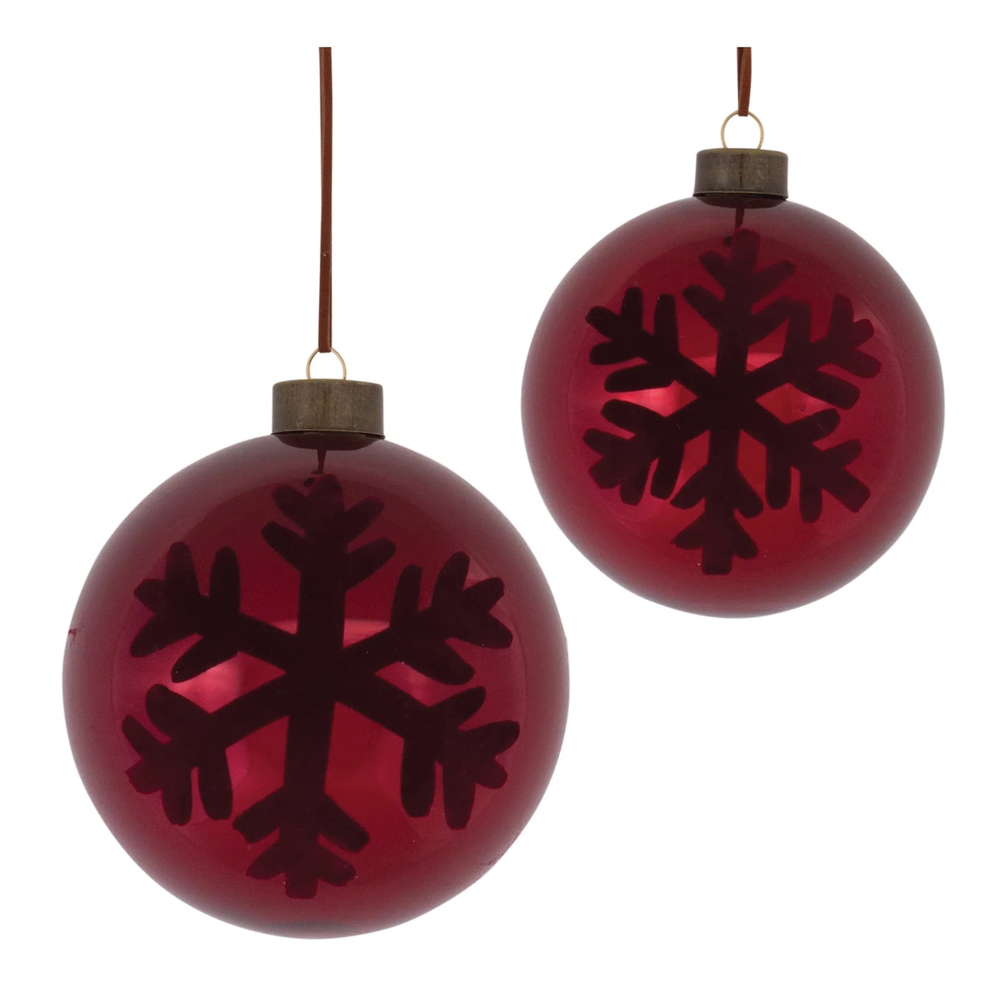 Snowflake Ball Ornament