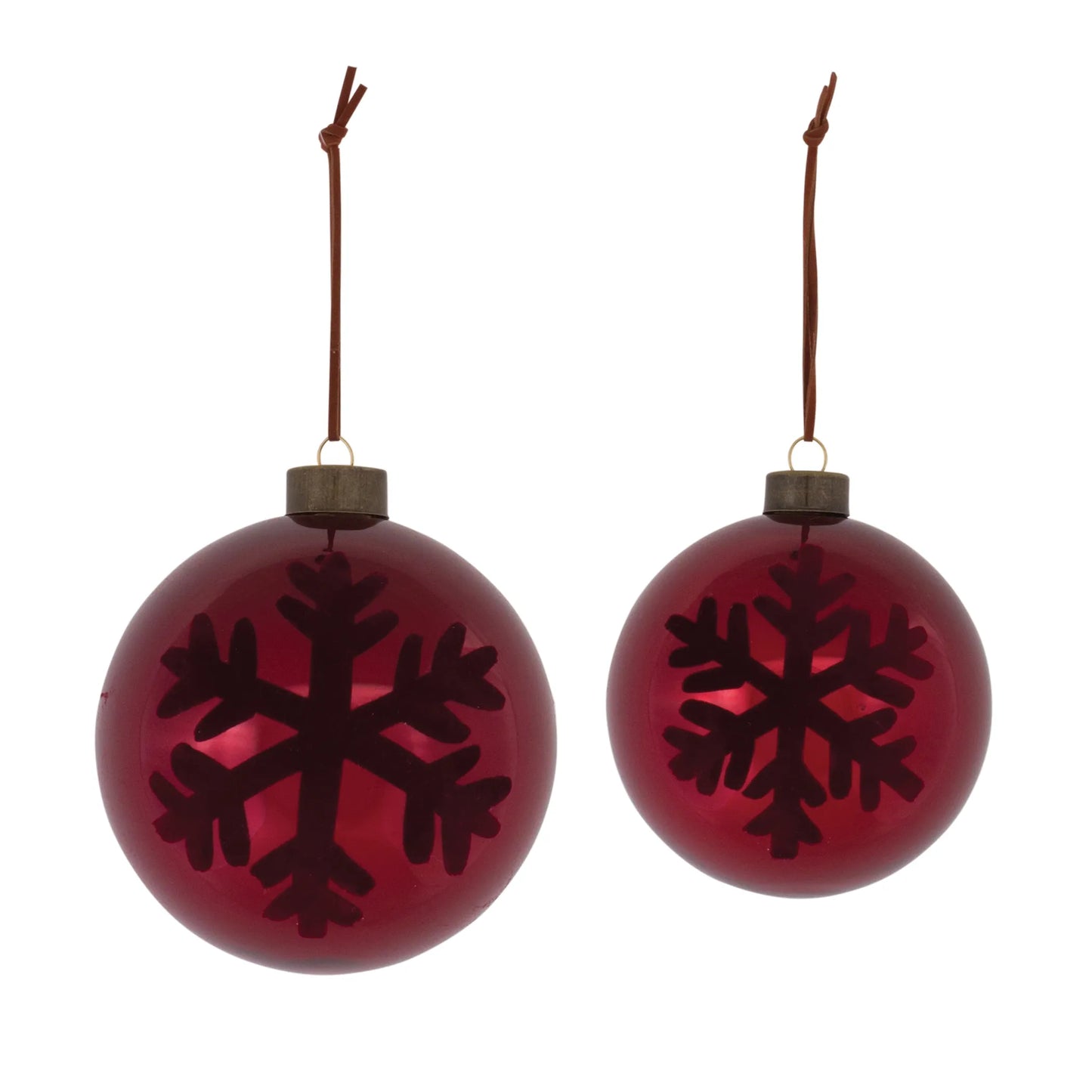 Snowflake Ball Ornament