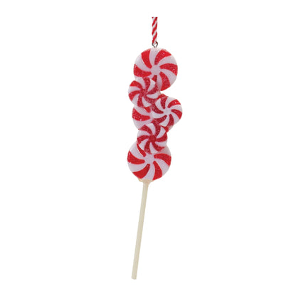 Peppermint Candle Drop Ornament