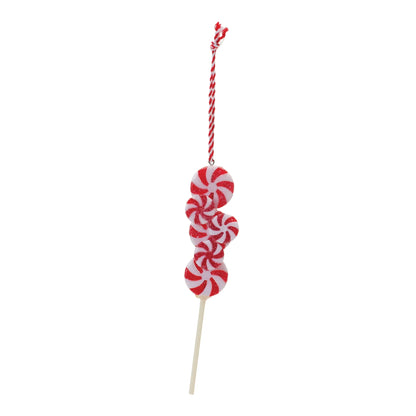 Peppermint Candle Drop Ornament